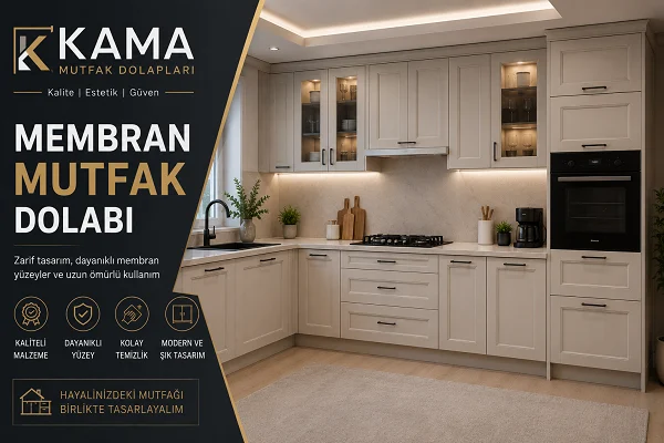 İzmir Membran Mutfak Dolabı