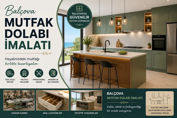 Balçova Mutfak Dolabı İmalatı