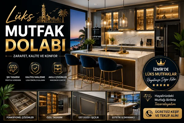 İzmir Lüks Mutfak Dolabı