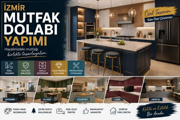 İzmir Mutfak Dolabı Yapımı